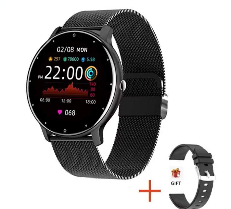 2025 Smart Watch Women Men Lady Gift Sport Fitness Watches Heart Rate Monitor Waterproof Smartwatch for Xiaomi Android IOS