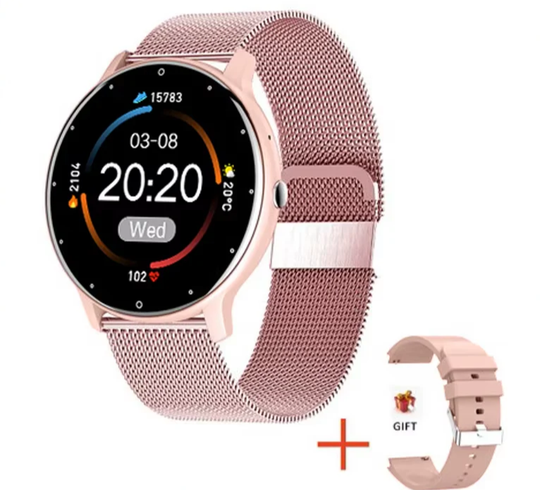 2025 Smart Watch Women Men Lady Gift Sport Fitness Watches Heart Rate Monitor Waterproof Smartwatch for Xiaomi Android IOS