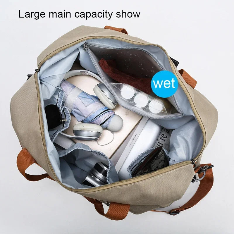 Travel Gym Bag – Portable Fitness & Short-Trip Weekender Duffle
