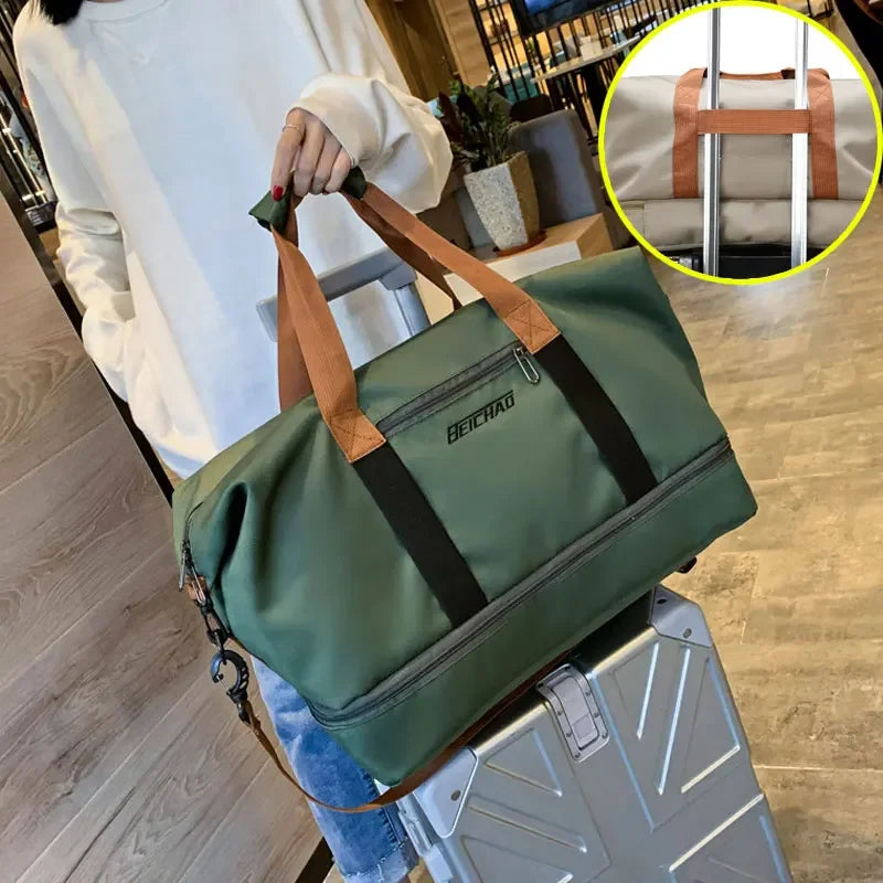 Travel Gym Bag – Portable Fitness & Short-Trip Weekender Duffle