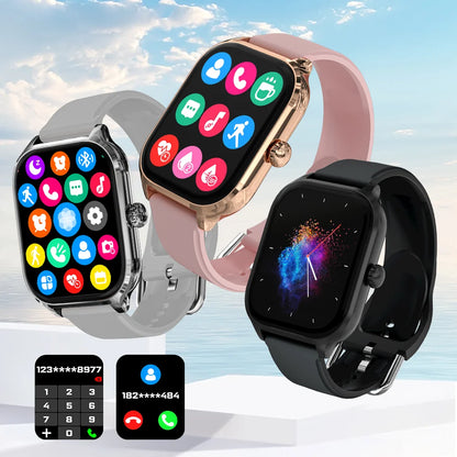 H9 Smart Watch Dialing Answering Calls Exercise Tracking Heart Rate Sleep Monitor Bluetooth Smartwatch Man Woman Gift