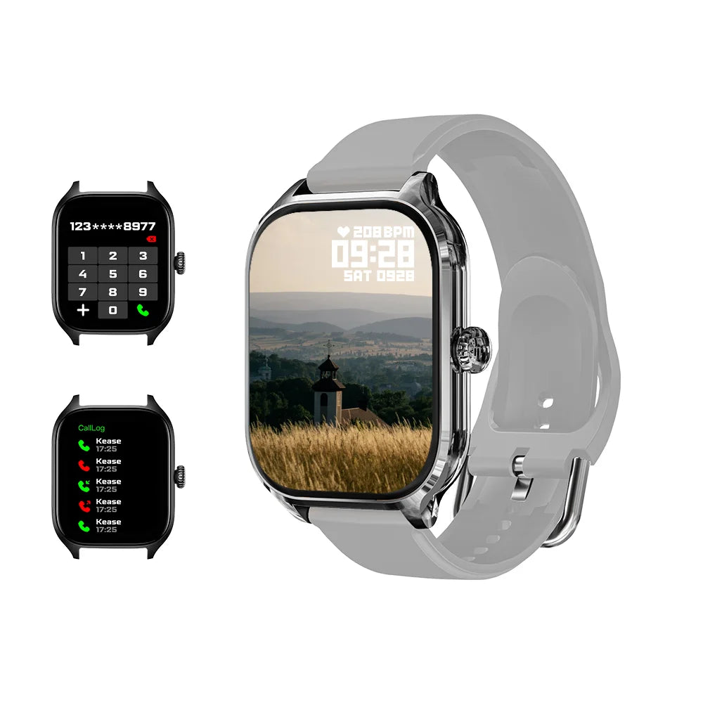 H9 Smart Watch Dialing Answering Calls Exercise Tracking Heart Rate Sleep Monitor Bluetooth Smartwatch Man Woman Gift